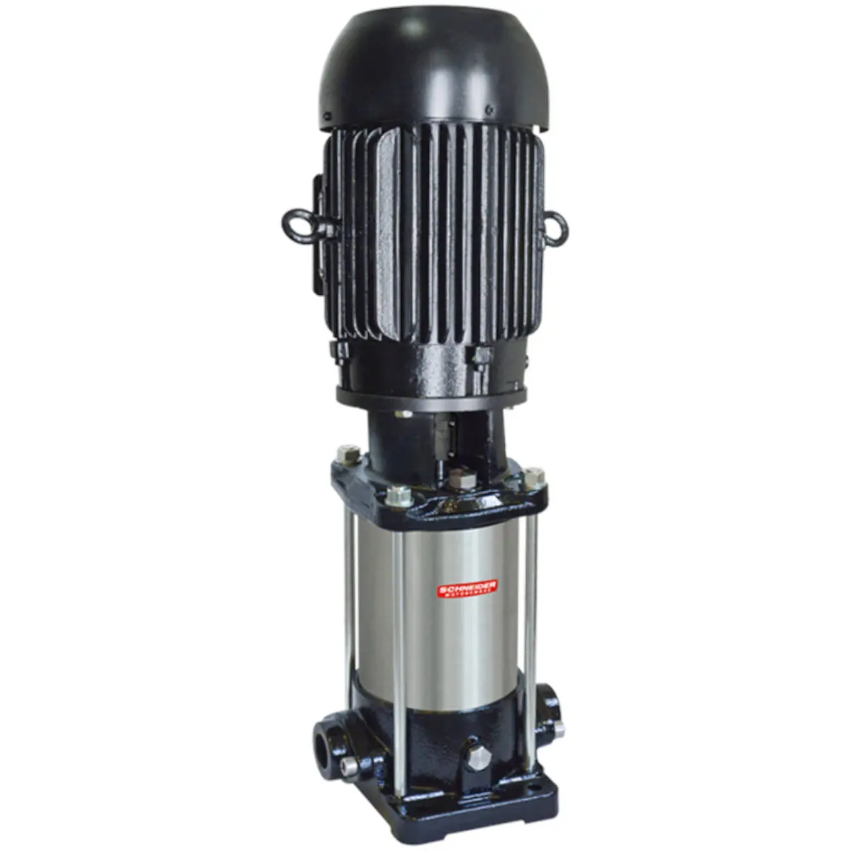 BOMBA CENTRIFUGA SCHNEIDER VME-3415 1,5CV TRIFASICA 220/380/440/760V COM BOCAIS EM INOX