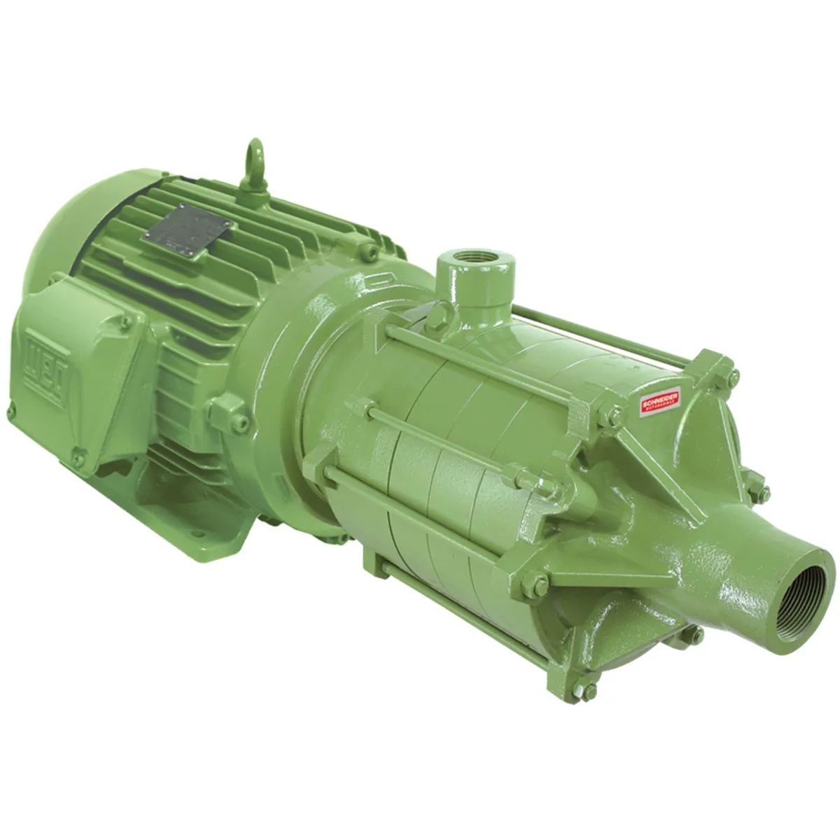 Bomba Centrífuga Multiestágio Schneider Me-In 1750 5 Cv Monofásica 220v/440v com Capacitor