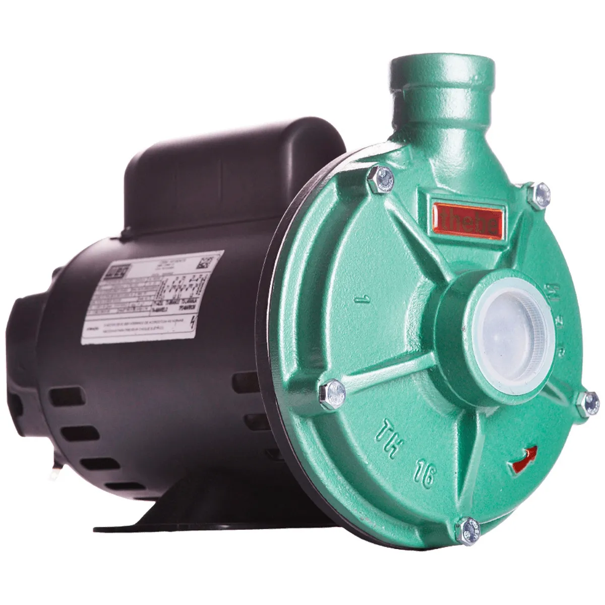 Bomba Centrífuga Monoestágio Thebe TH-16 AL 2 CV Monofásica 110V/220V