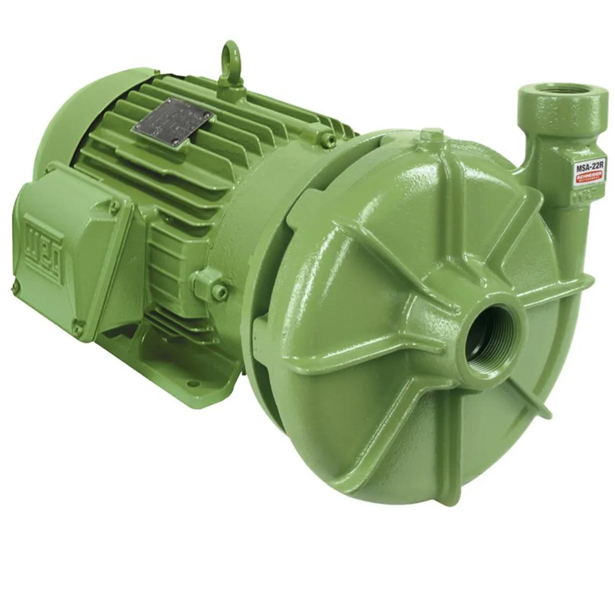 Bomba Monoestágio Schneider Msa-22r 1 1/4 7,5 Cv Trifásica 220v/380v/440v/760v