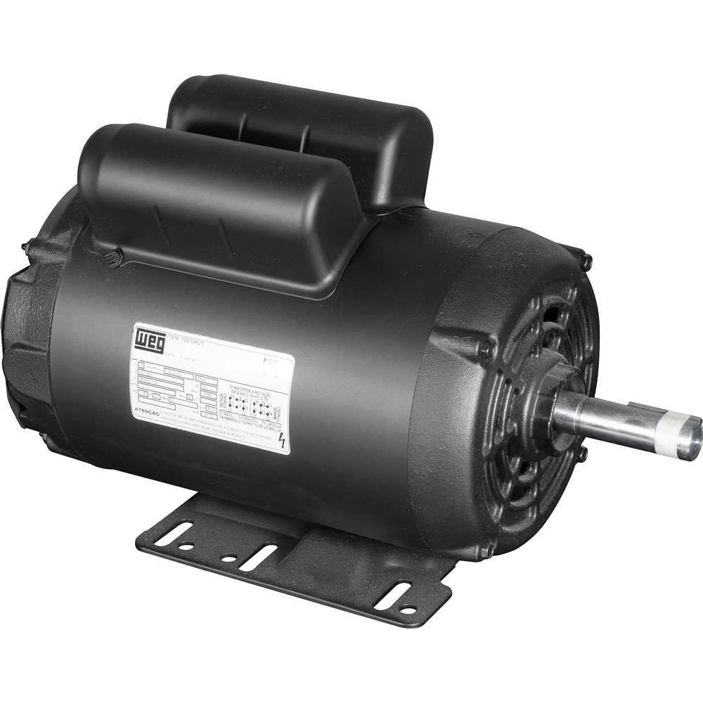 Motor elétrico aberto, 2,00 cv, 4 polos, carcaça G56H, monofásico, 127 V~/220 V~, 15247449 WEG