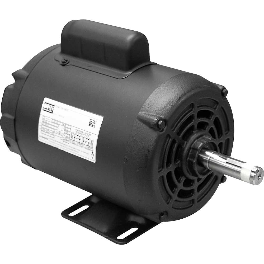 Motor elétrico aberto, 1,00 cv, 2 polos, carcaça D56, monofásico, 110 V~ - 127 V~/220 V~ - 254 V~